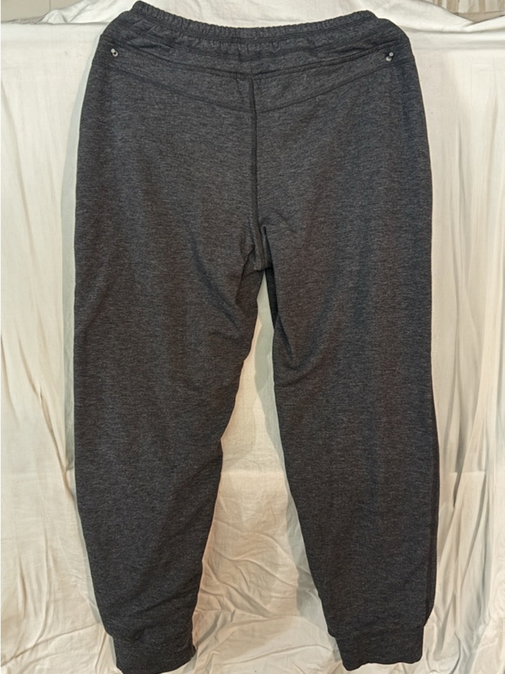 Free Country Men's Charcoal Drawstring Fleece-Lined Jogger Pants